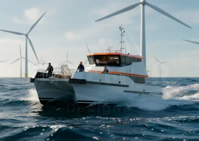 Embarcación CTV 22 m Ingemar Designs