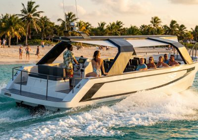 Passenger boat built by Samala Shipyard – Length 12 m, Beam 4.80 m passenger vessel for coastal transport